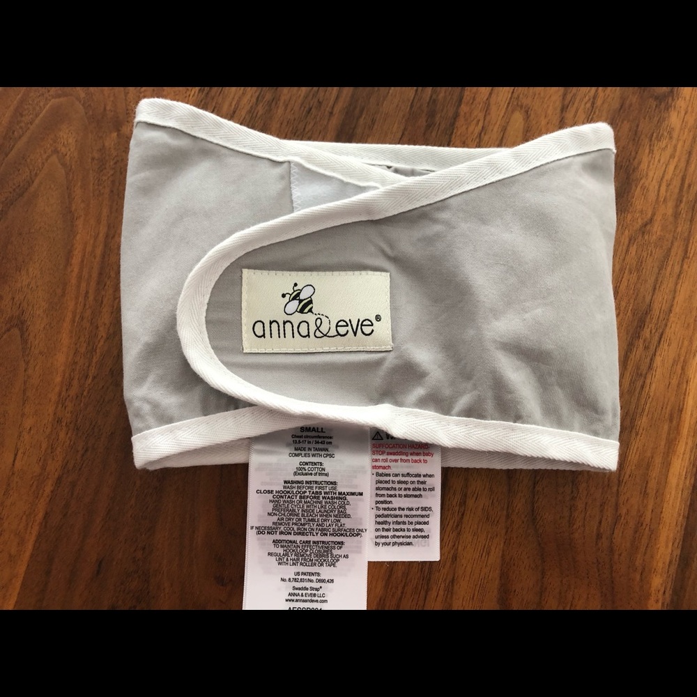 Anna and Eve swaddle strap